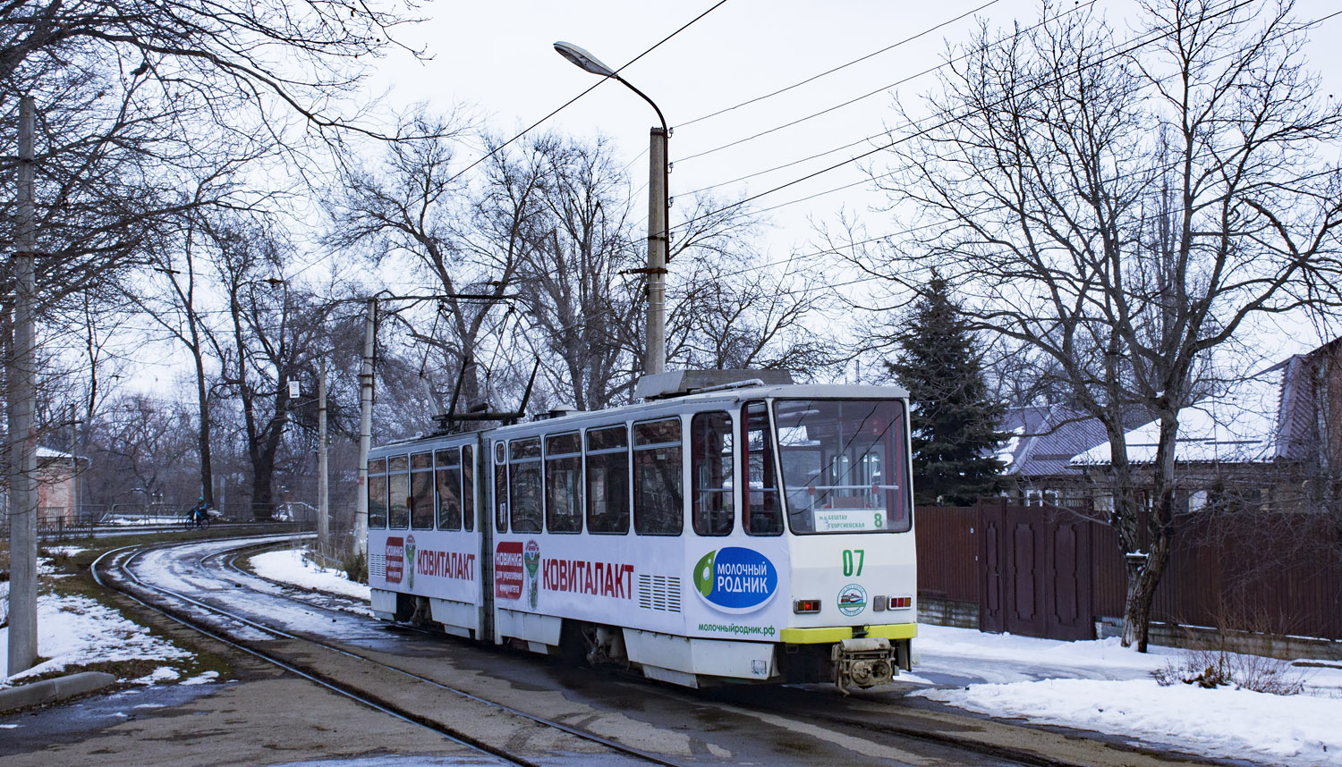 Пятигорск, Tatra KT4D № 07