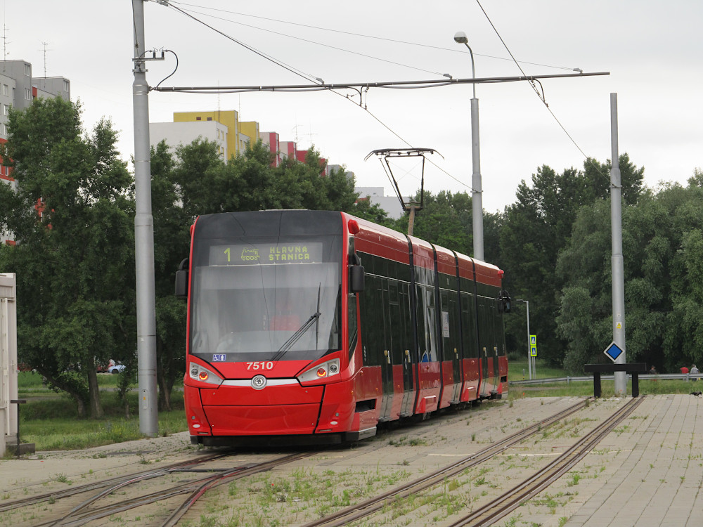 Братислава, Škoda 30T ForCity Plus № 7510