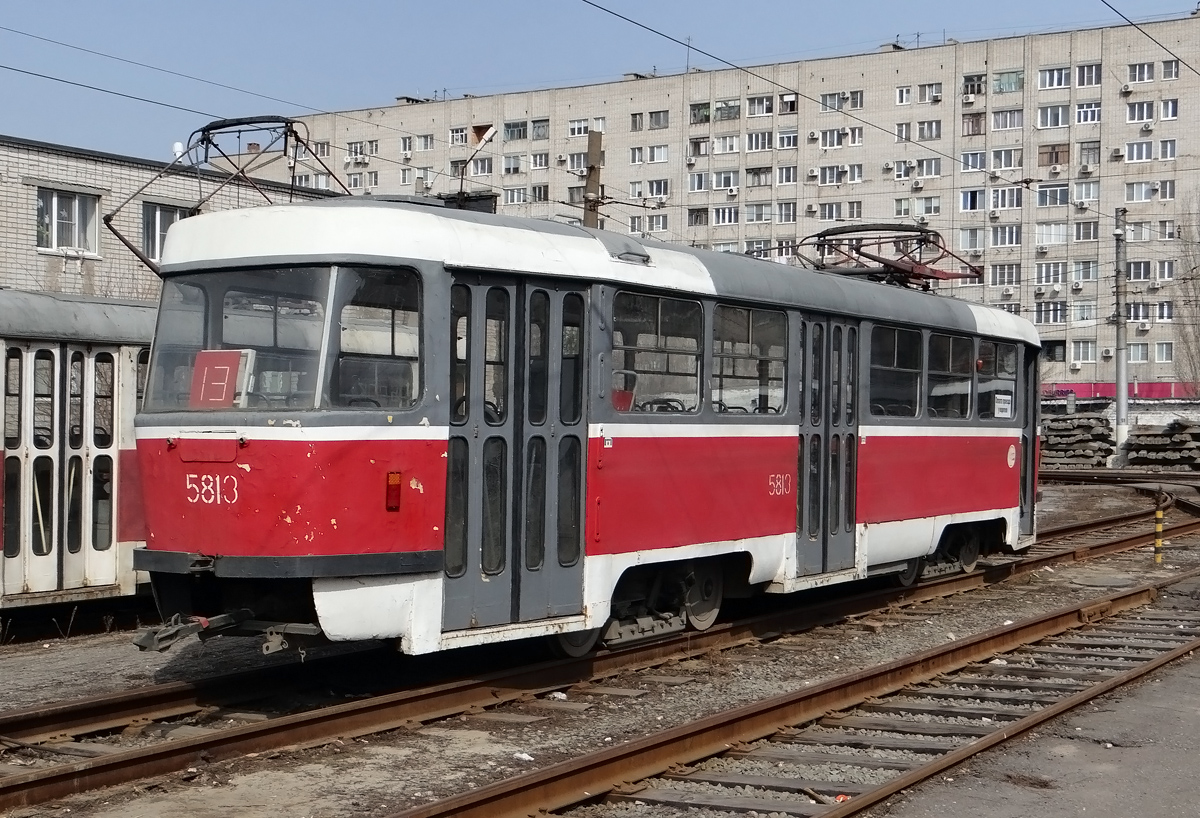 Волгоград, Tatra T3SU № 5813