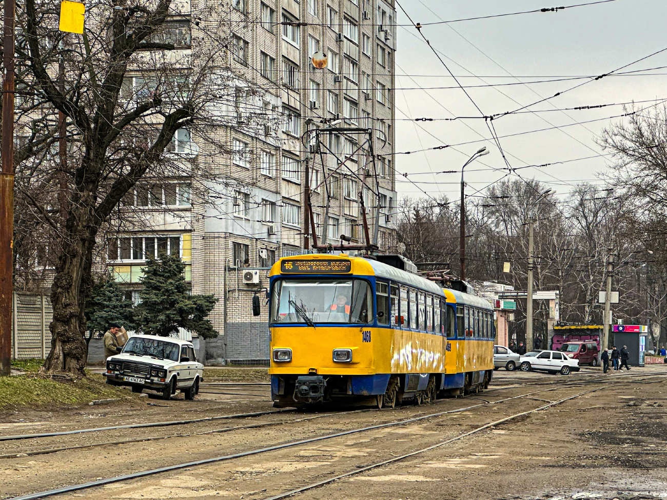 Днепр, Tatra T4D-M1 № 1468 Днепр, Tatra T4D-M1 № 1468