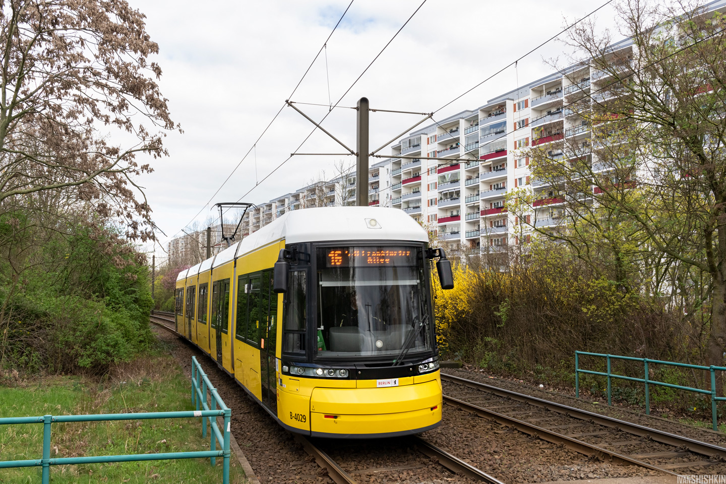 Берлин, Bombardier Flexity Berlin (GT6-08ZR/F6Z) № 4029