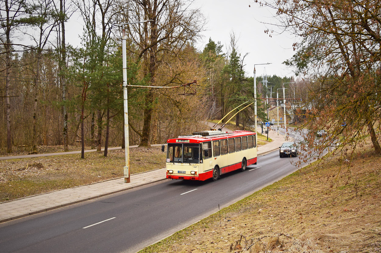 Вильнюс, Škoda 14Tr13/6 № 1627
