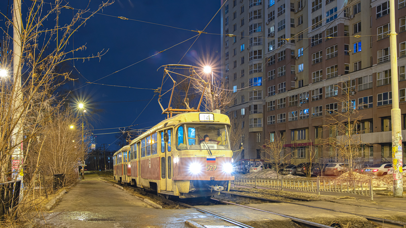 Екатеринбург, Tatra T3SU (двухдверная) № 529