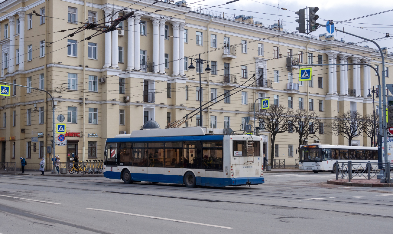 Санкт-Петербург, Тролза-5265.00 «Мегаполис» № 2518