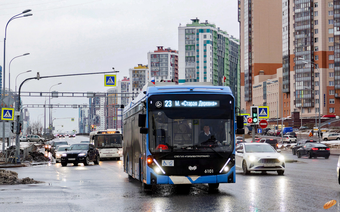 Санкт-Петербург, БКМ 32100D «Ольгерд» № 6101
