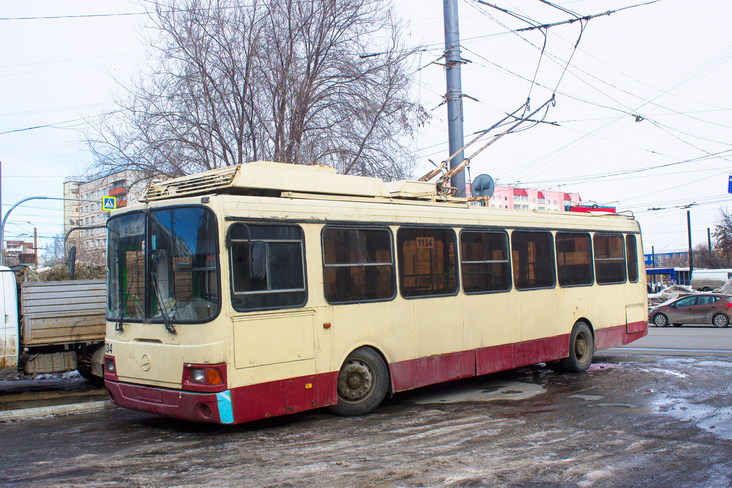 Chelyabinsk, LiAZ-5280 (VZTM) # 1134