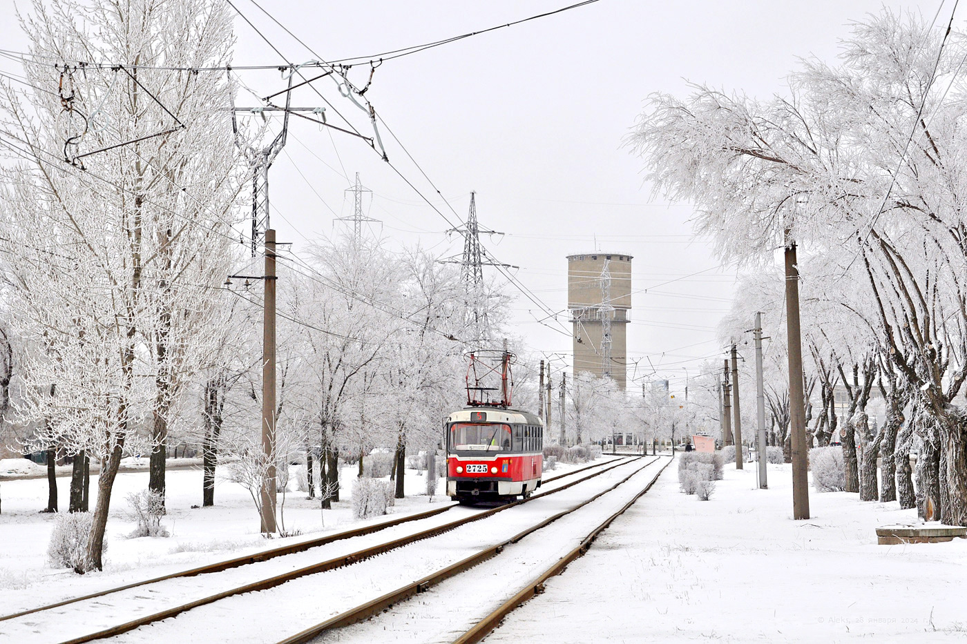 Волгоград, Tatra T3SU № 2725