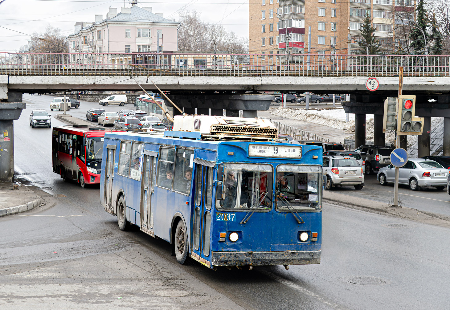 Ryazan, ZiU-682GM1 (with double first door) № 2037