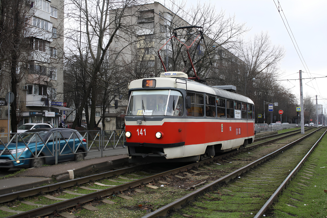 Краснодар, Tatra T3SU КВР МРПС № 141