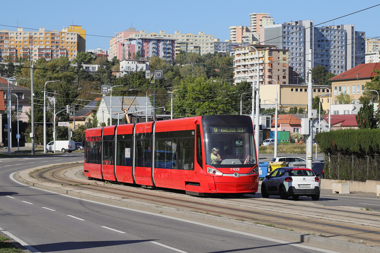 Братислава, Škoda 29T ForCity Plus № 7422