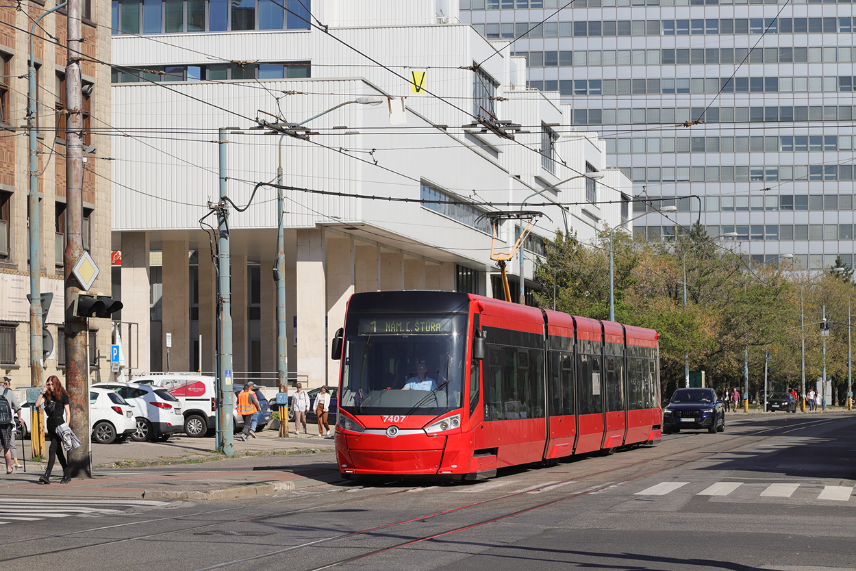 Братислава, Škoda 29T ForCity Plus № 7407