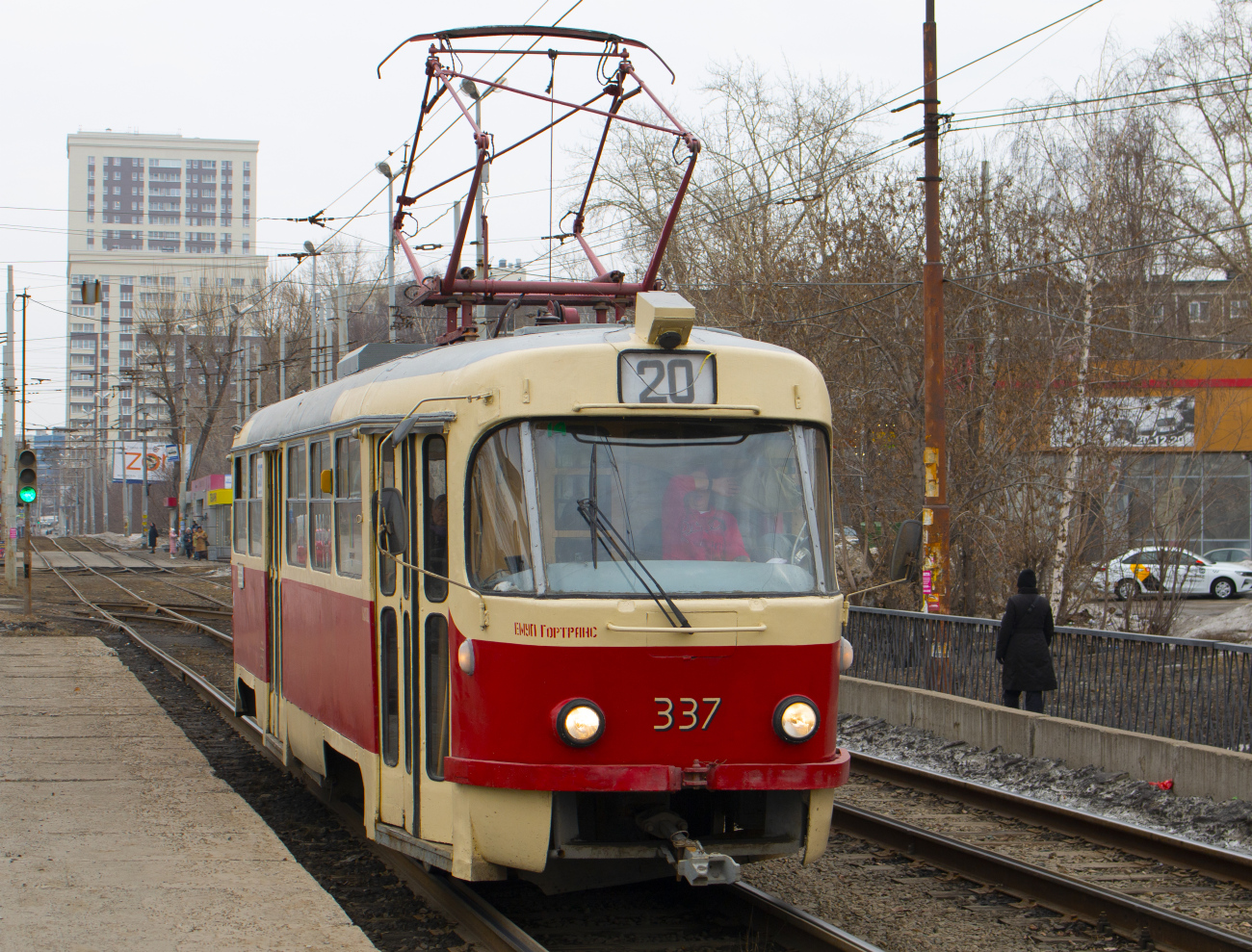 Екатеринбург, Tatra T3SU № 337