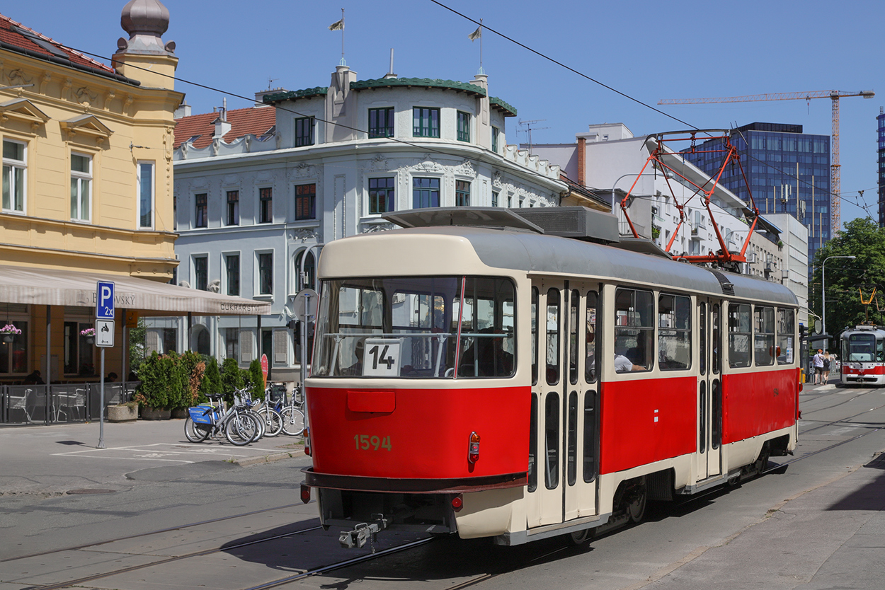 Брно, Tatra T3M № 1594