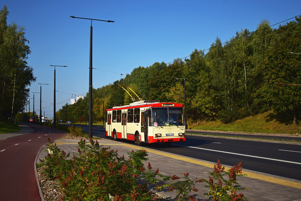 Вильнюс, Škoda 14Tr13/6 № 1638