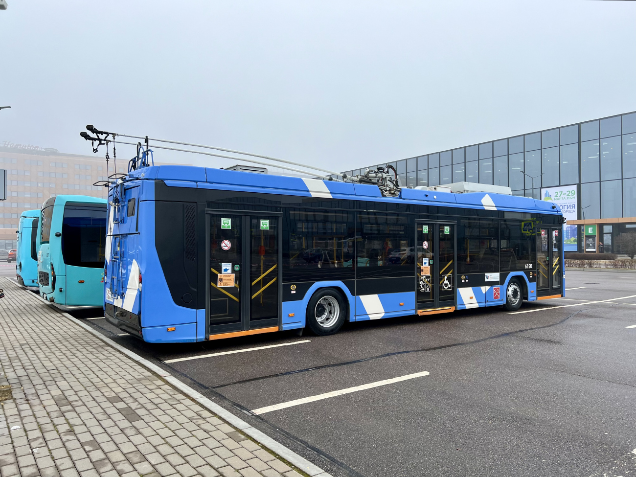 Saint-Petersburg, BKM 32100D «Olgerd» č. 6120; Saint-Petersburg — ХХIII International forum "Ecology of big city"