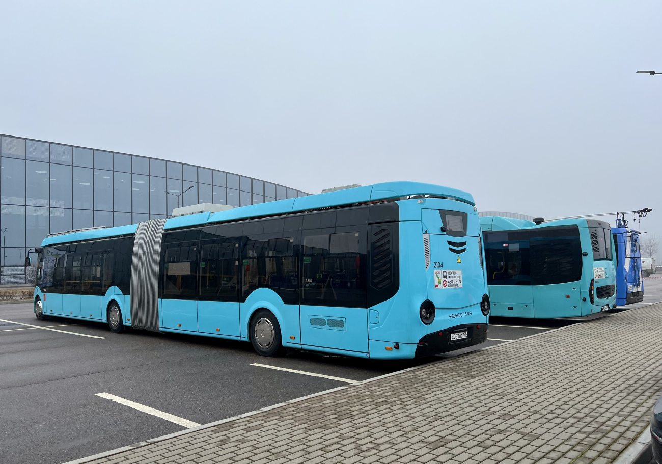 Санкт-Петербург, БКМ E433 Vitovt Max Electro № 2104; Санкт-Петербург — ХХIII Международный форум «Экология большого города»