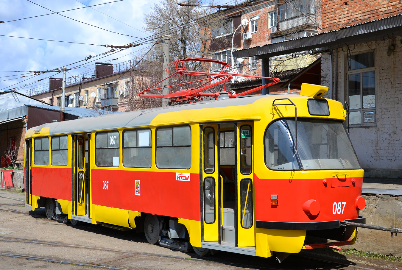Краснодар, Tatra T3SU № 087 Краснодар, Tatra T3SU № 087