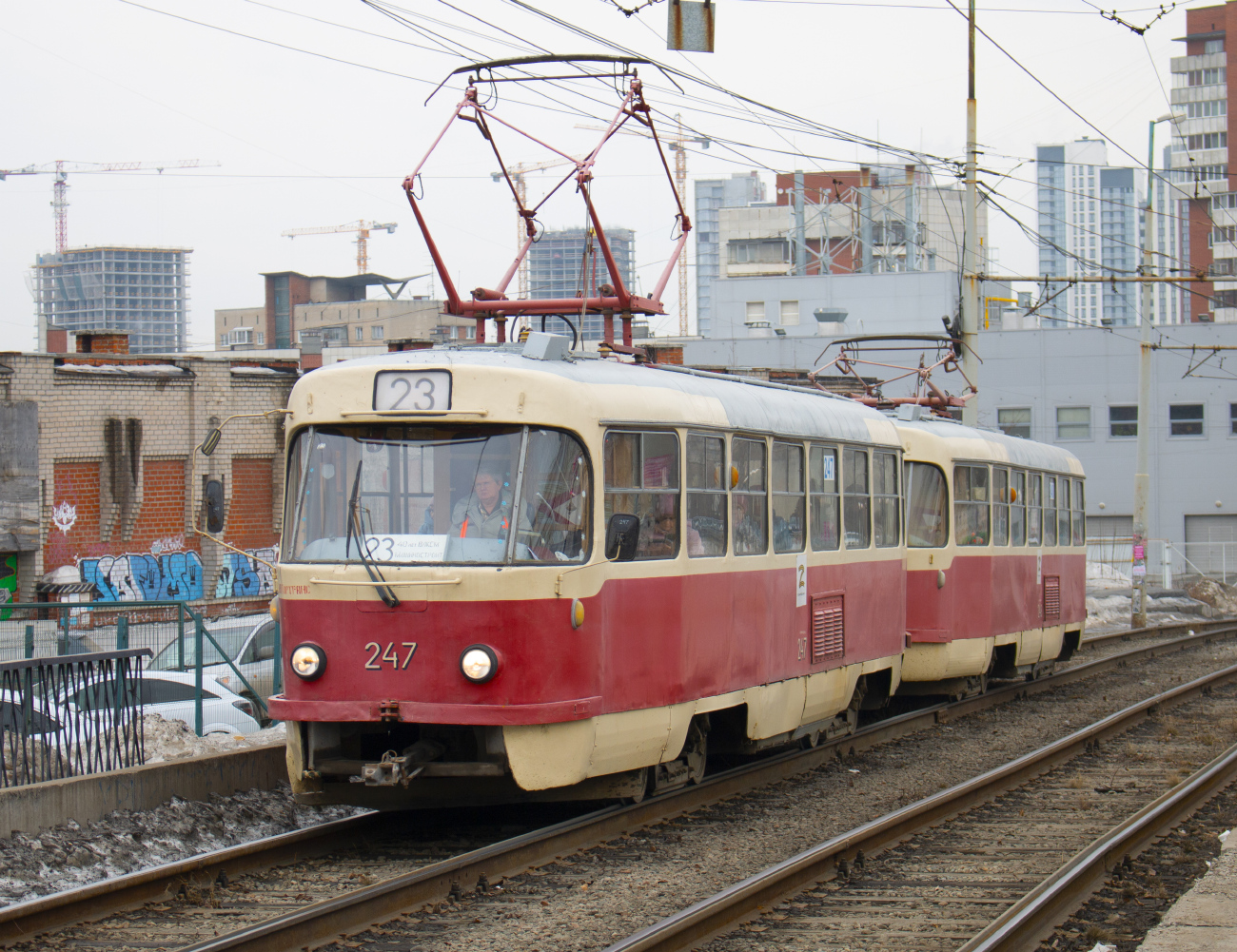 Екатеринбург, Tatra T3SU № 247