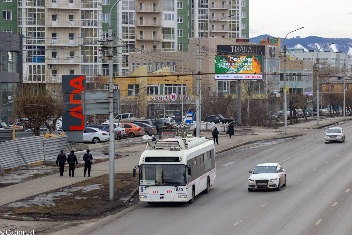 Красноярск, БКМ 321 № 1080
