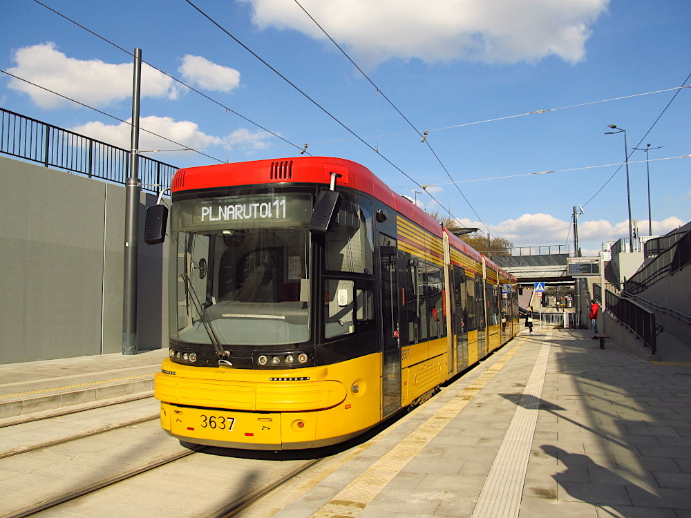 Варшава, PESA Jazz 128N № 3637