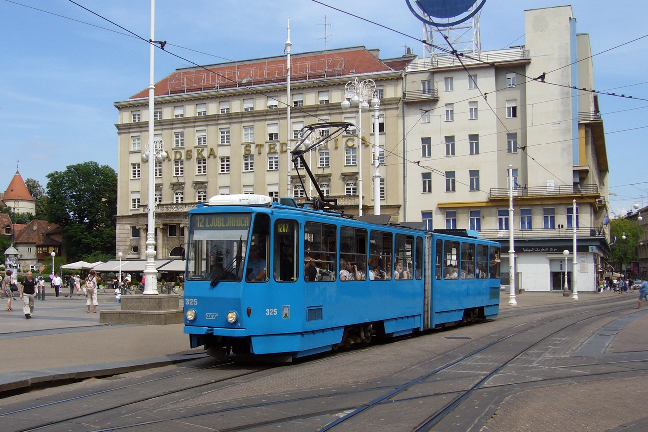 Загреб, Tatra KT4YU № 325