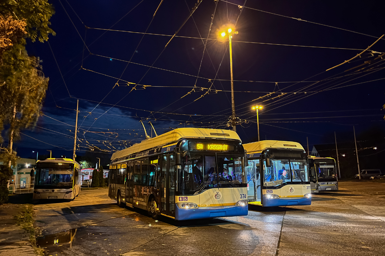 Дебрецен, Solaris Trollino II 12 Ganz D № 374