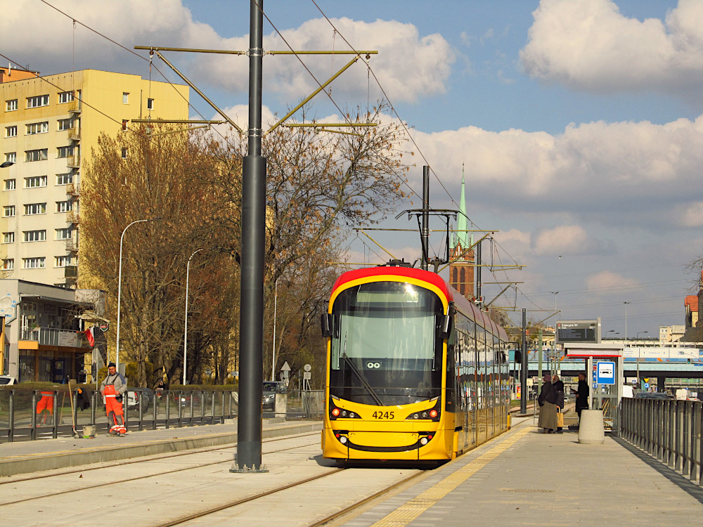 Варшава, Hyundai Rotem 140N № 4245