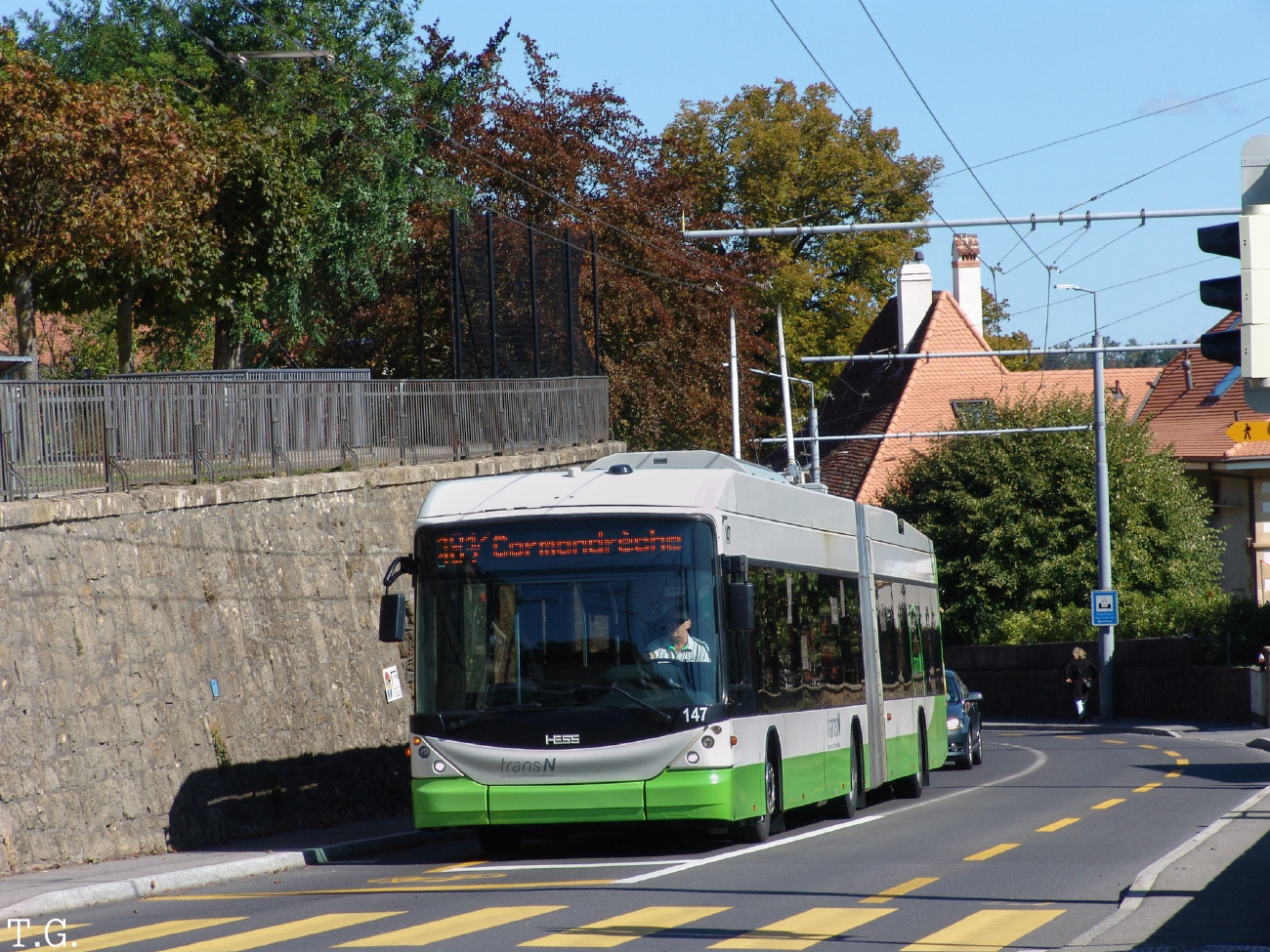 Невшатель, Hess SwissTrolley 3 (BGT-N2C) № 147