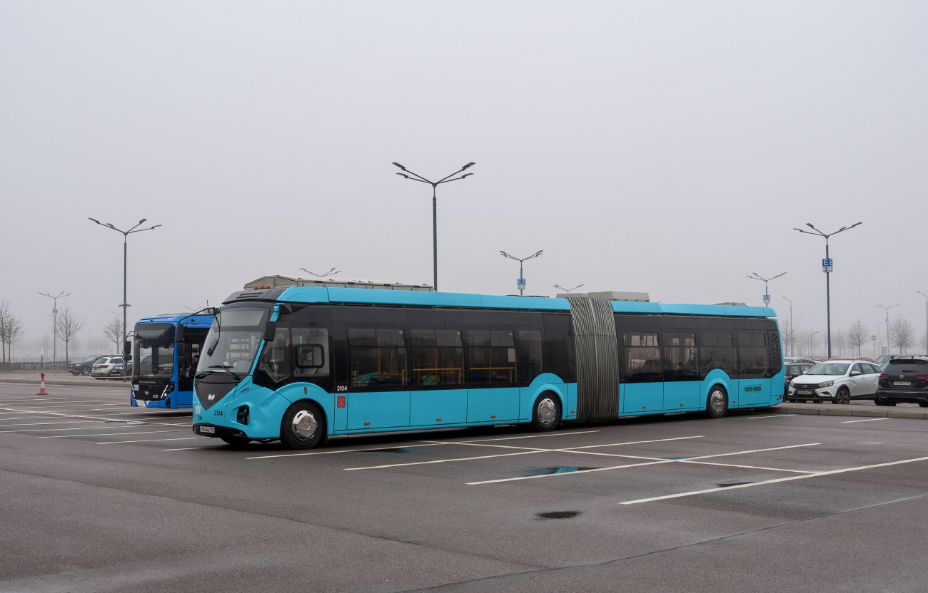 Санкт-Петербург, БКМ E433 Vitovt Max Electro № 2104; Санкт-Петербург — ХХIII Международный форум «Экология большого города»