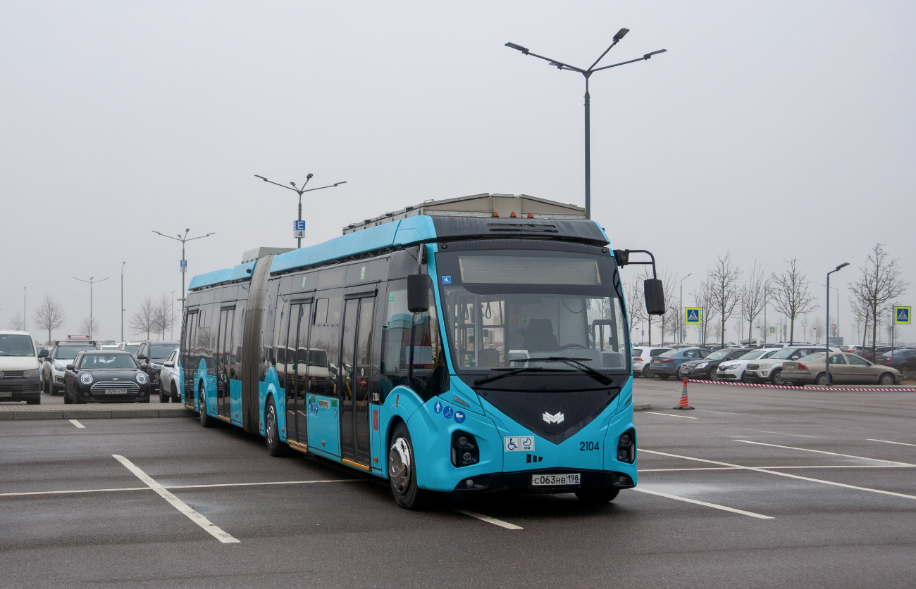 Sanktpēterburga, BKM E433 Vitovt Max Electro № 2104; Sanktpēterburga — ХХIII International forum "Ecology of big city"