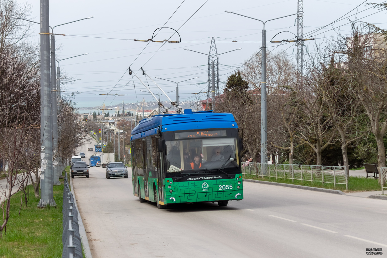 Севастополь, Тролза-5265.02 «Мегаполис» № 2055