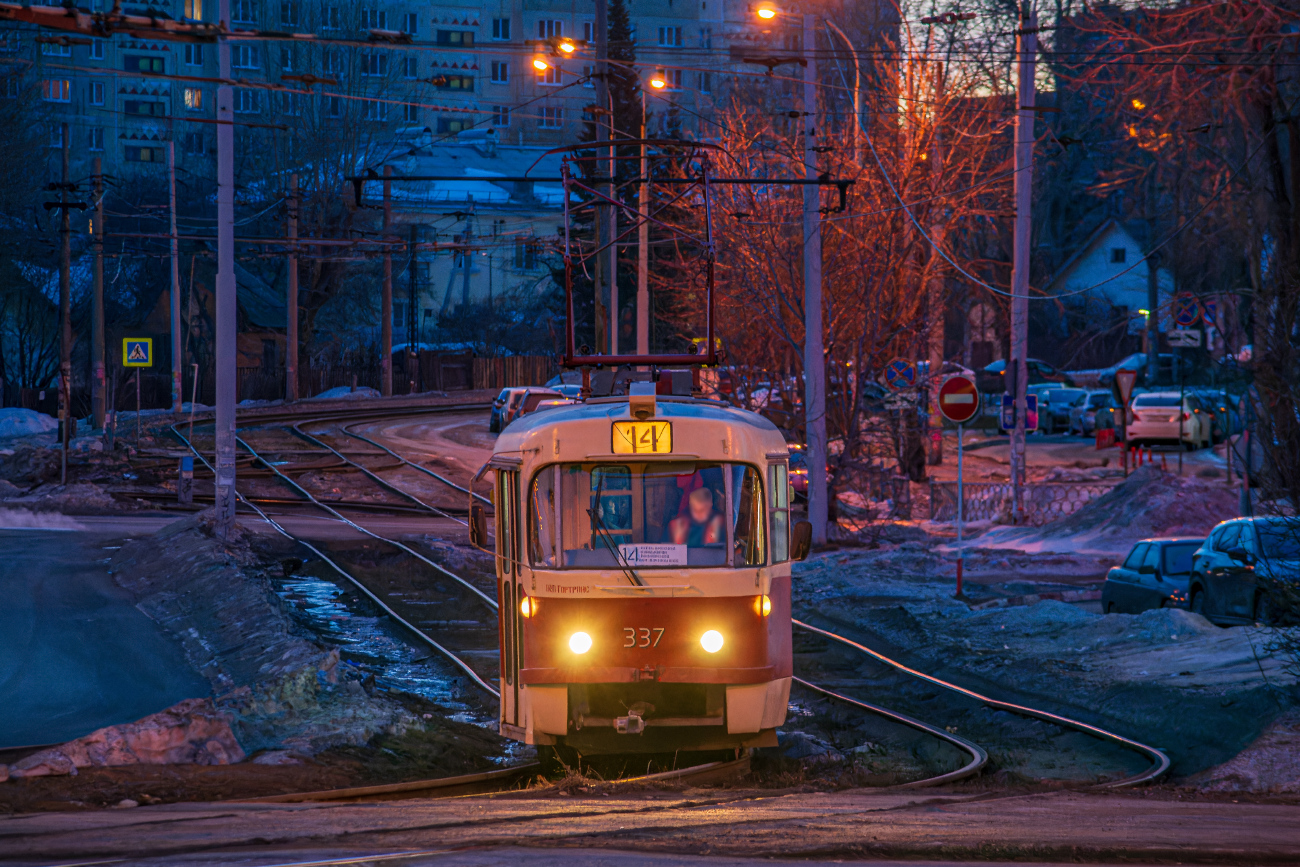 Екатеринбург, Tatra T3SU № 337