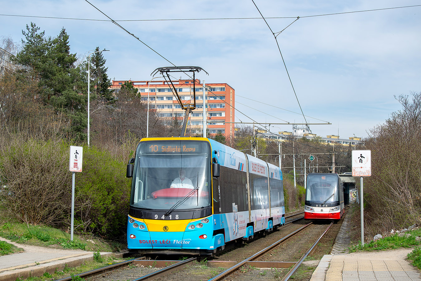 Прага, Škoda 15T6 ForCity Alfa Praha № 9418