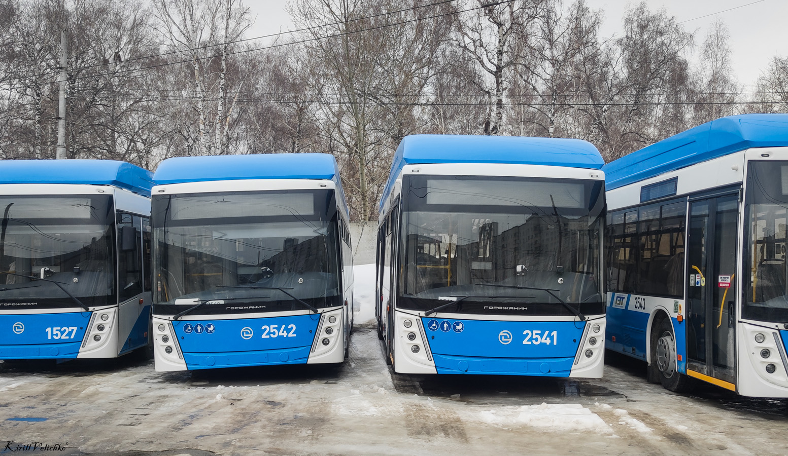 Новосибирск, УТТЗ-6241.01 «Горожанин» № 2542; Новосибирск, УТТЗ-6241.01 «Горожанин» № 2541