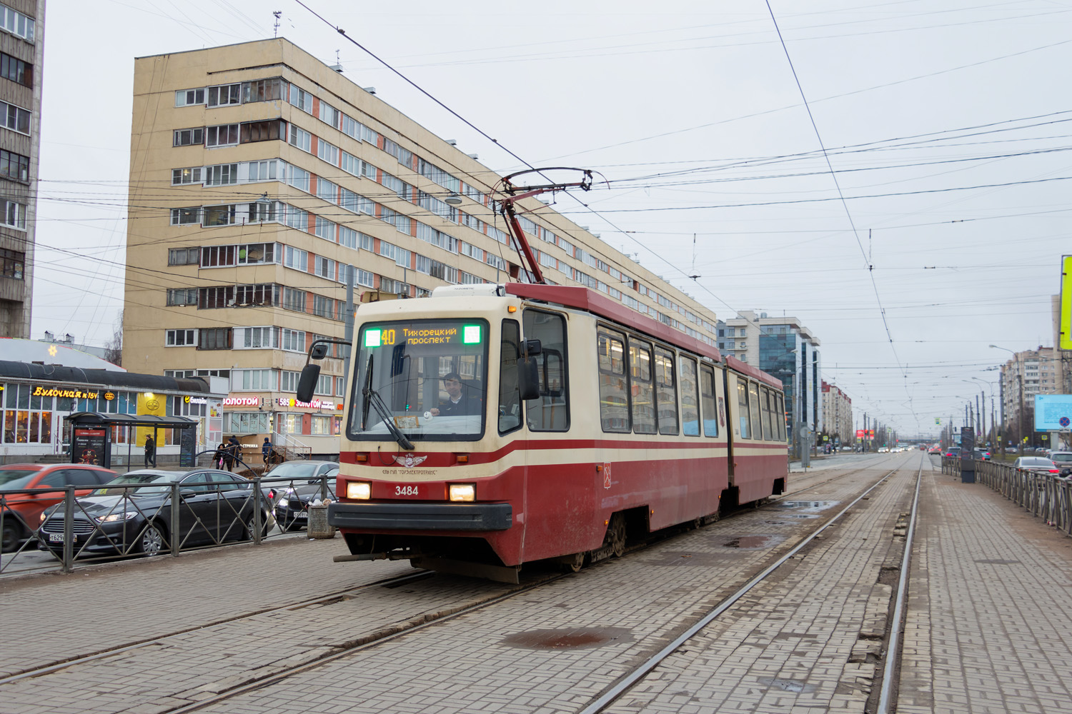 Санкт-Петербург, ЛВС-86М2 № 3484