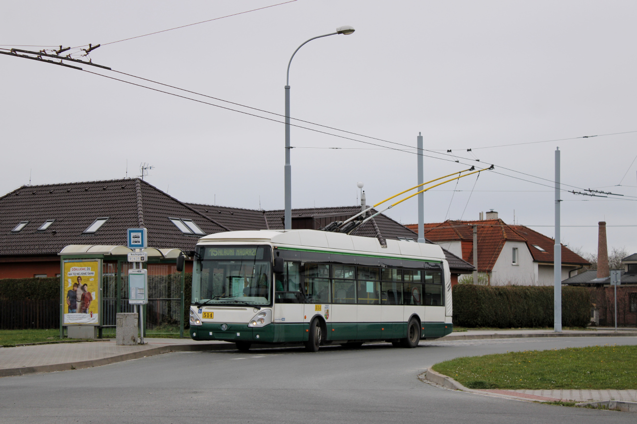 Plzeň, Škoda 24Tr Irisbus Citelis Nr. 514