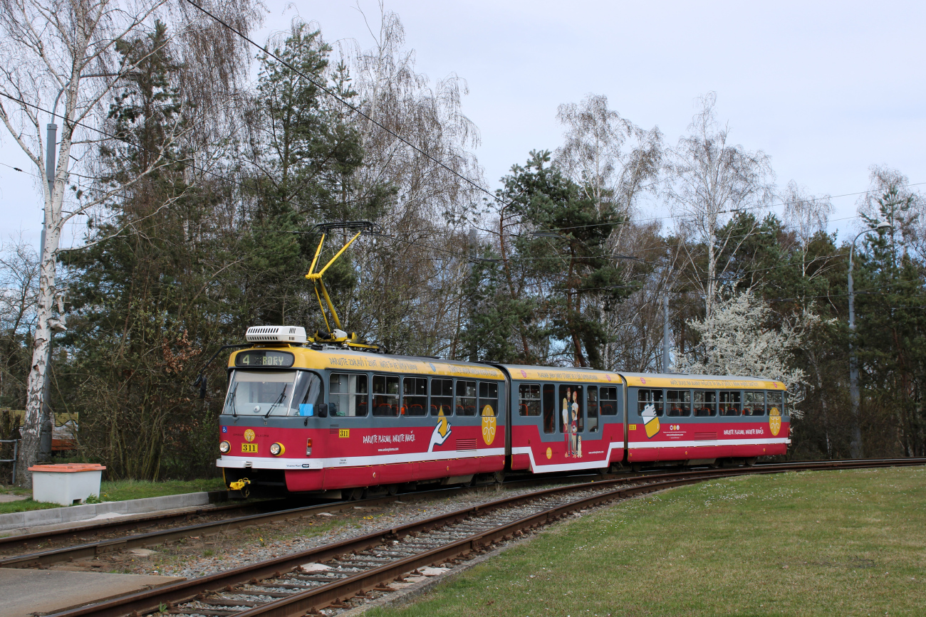 Plzeň, Tatra K3R-NT № 311 Plzeň, Tatra K3R-NT № 311