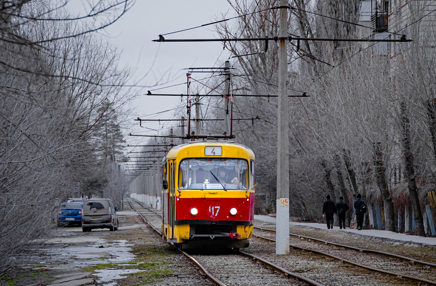 Волжский, Tatra T3SU № 117
