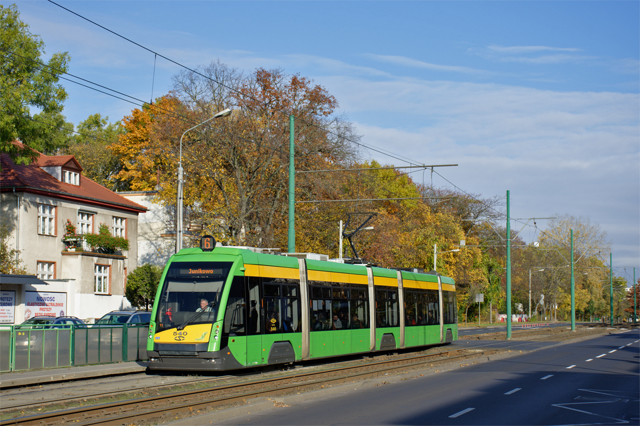 Познань, Solaris Tramino S105p № 540