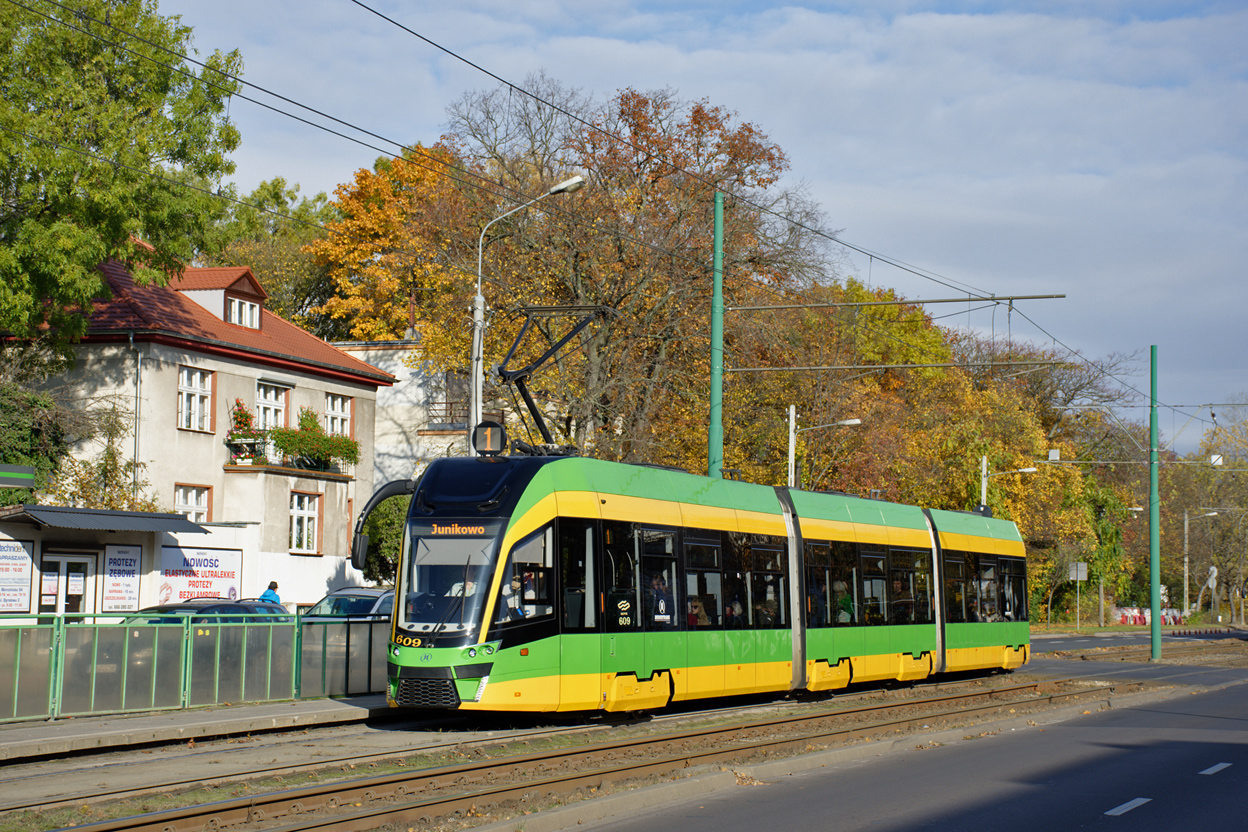 Познань, Modertrans Moderus Gamma LF 02 AC № 609 Познань, Modertrans Moderus Gamma LF 02 AC № 609