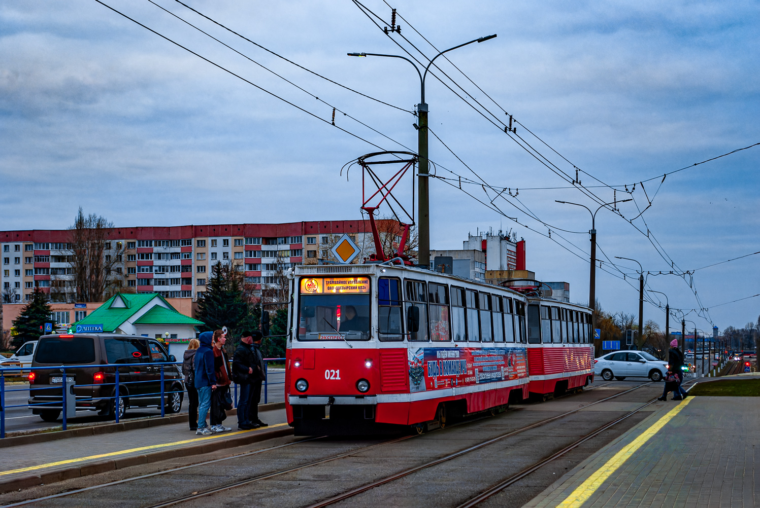 Мозырь, 71-605 (КТМ-5М3) № 021