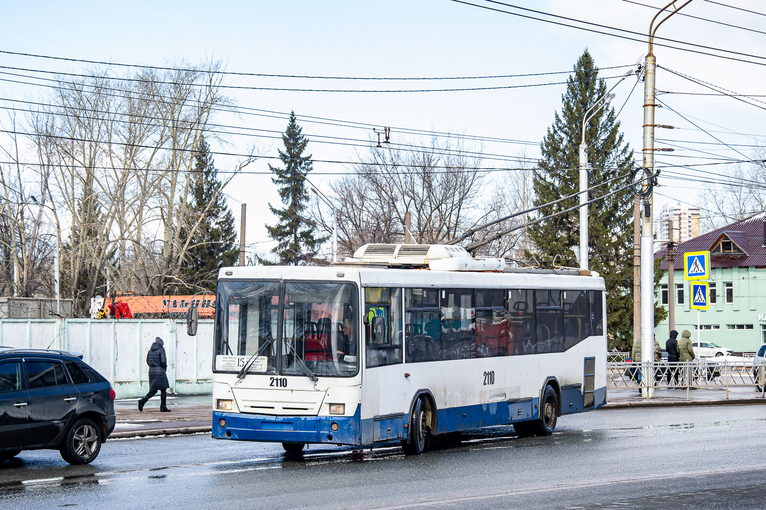 Уфа, НефАЗ-БТЗ 52765Р № 2110