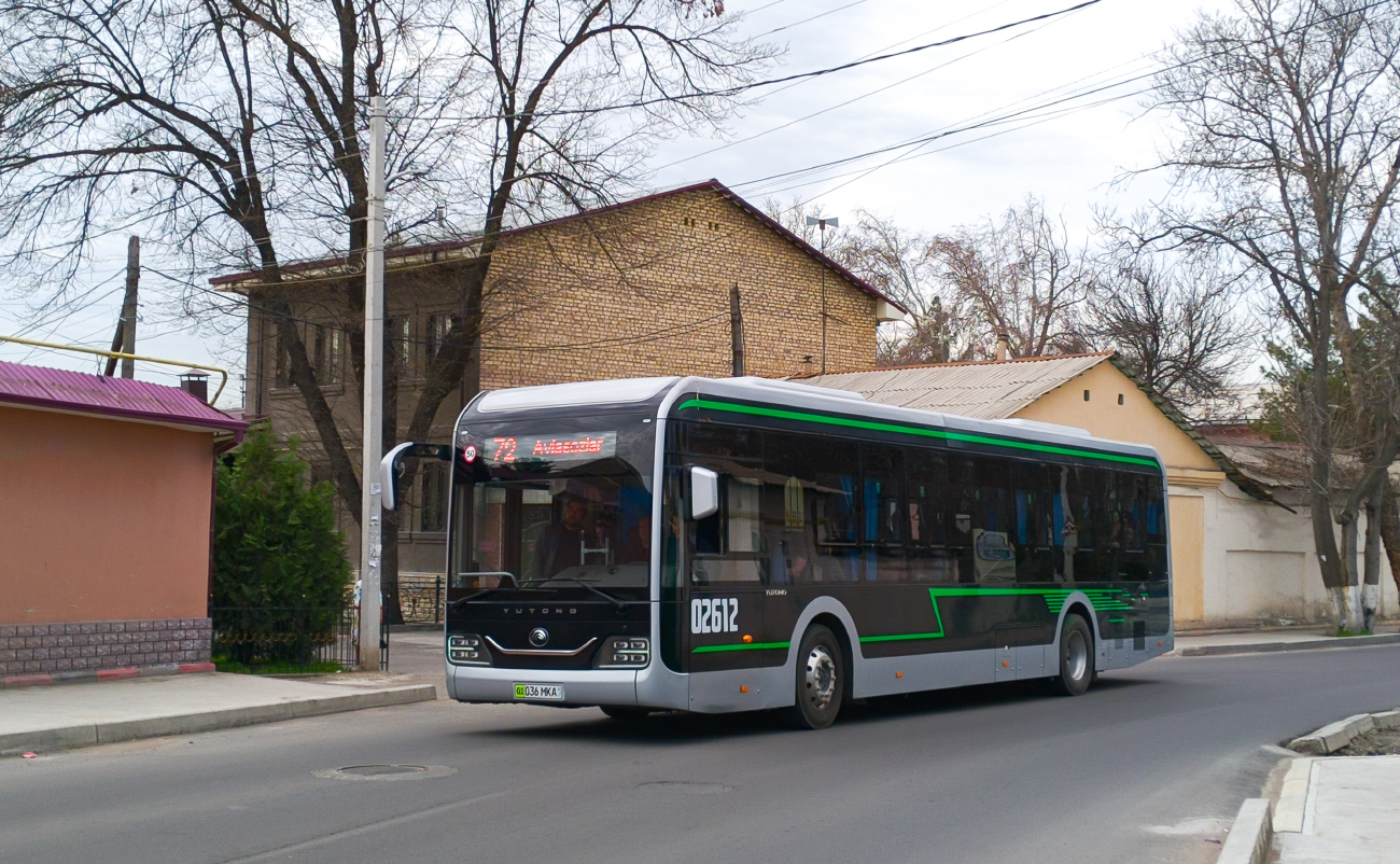 Tashkent, Yutong ZK6126BEVG № 02612