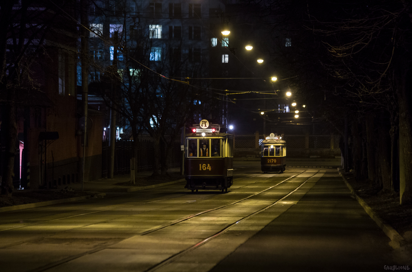 Москва, Ф (Мытищинский) № 164; Москва — Празднование 125-летия Московского трамвая (репетиции парада 29.03.2024 и 03.04.2024, парад и выставка трамваев 06.04.2024)
