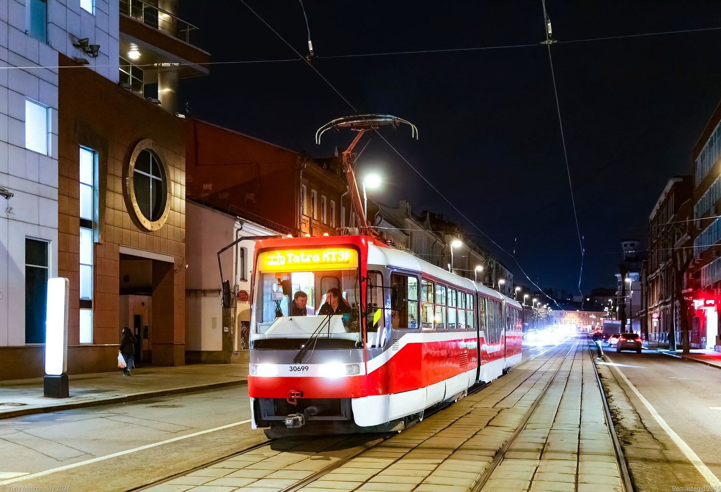 Москва, Tatra KT3R № 30699; Москва — Празднование 125-летия Московского трамвая (репетиции парада 29.03.2024 и 03.04.2024, парад и выставка трамваев 06.04.2024)