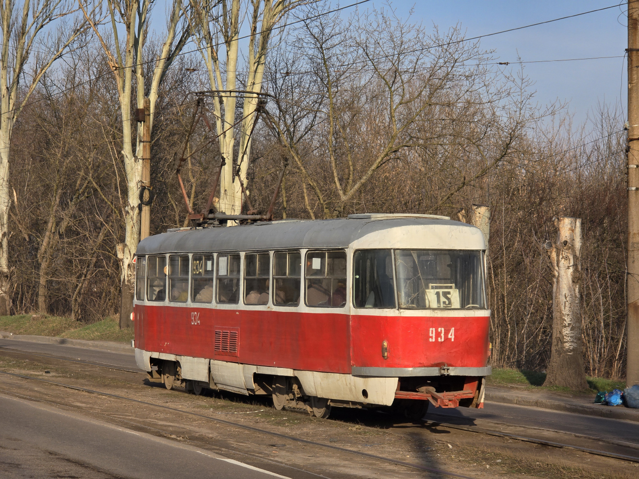 Донецк, Tatra T3SU № 934