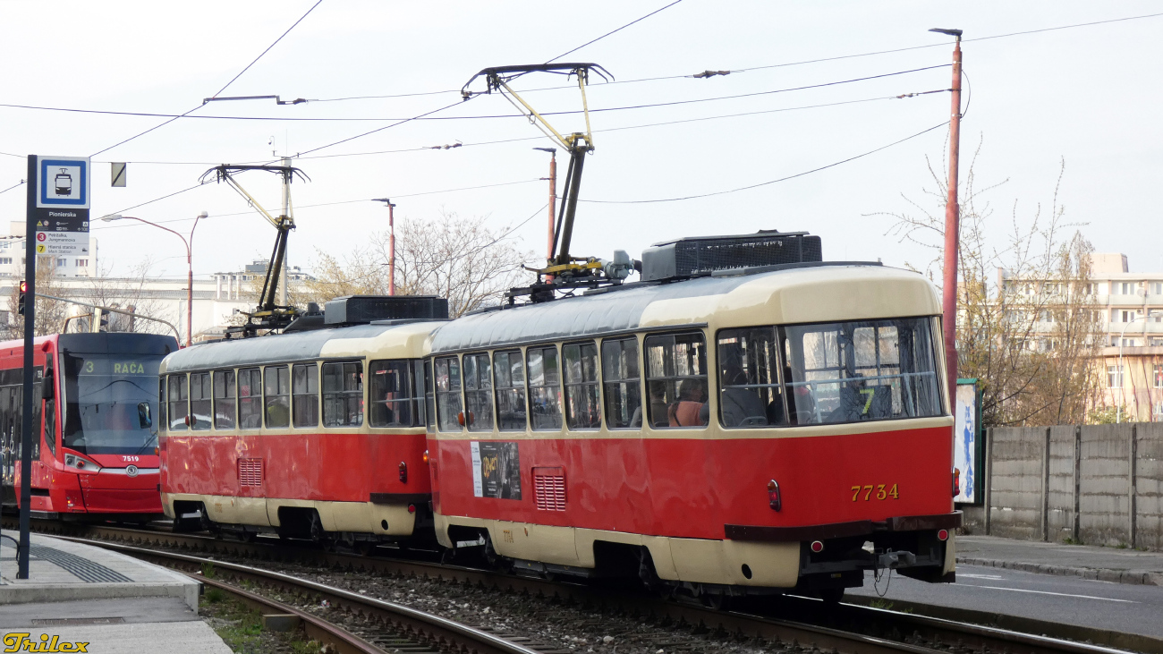 Bratislava, Tatra T3M # 7734 Bratislava, Tatra T3M # 7734
