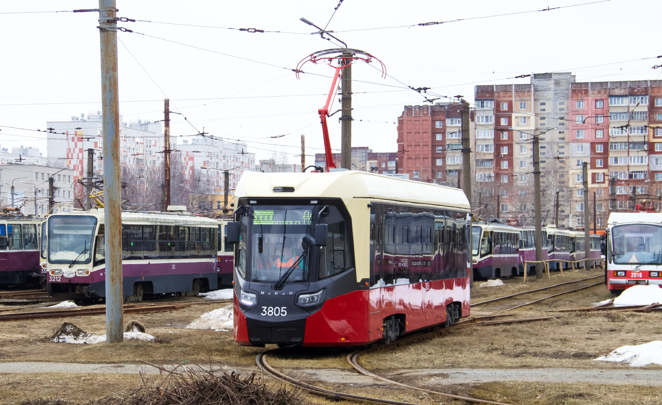 Нижний Новгород, БКМ Т811 «МиНиН» № 3805