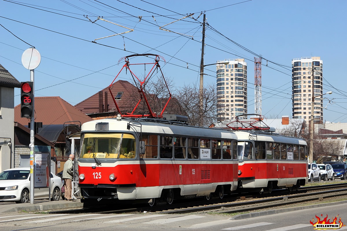 Краснодар, Tatra T3SU КВР ТРЗ № 125