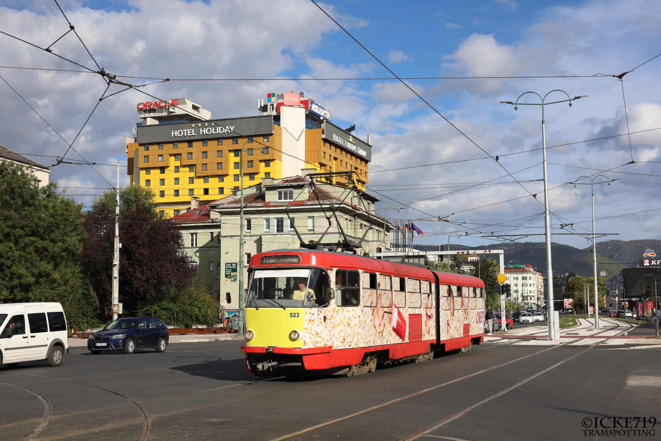 Сараево, Tatra K2YU № 523
